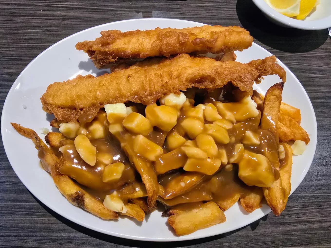 Food at Heritage Fish & Chips